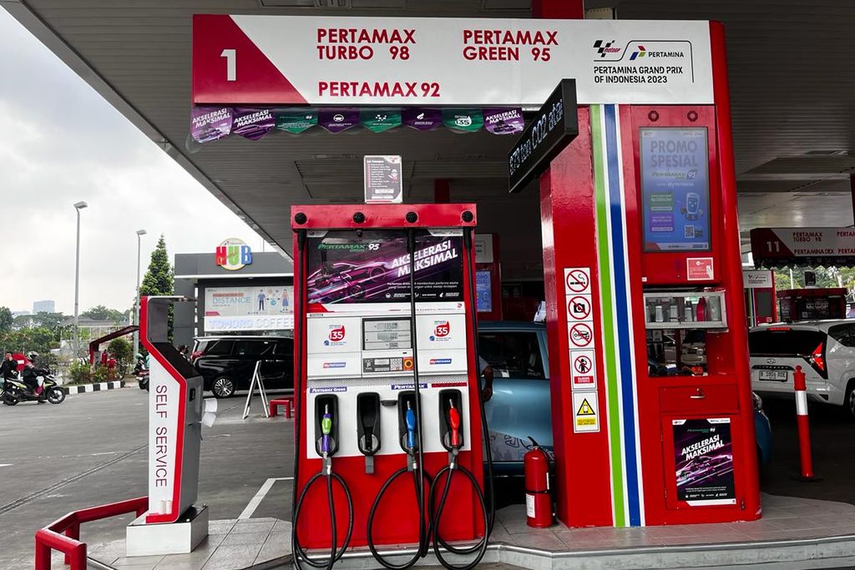 Pertamax Green 95 Resmi Hadir di Semarang. Sumber: Kompas